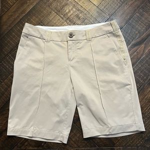 Lululemon Club Shorts Womens Size 6 Golf Tennis Mojave Tan Khaki